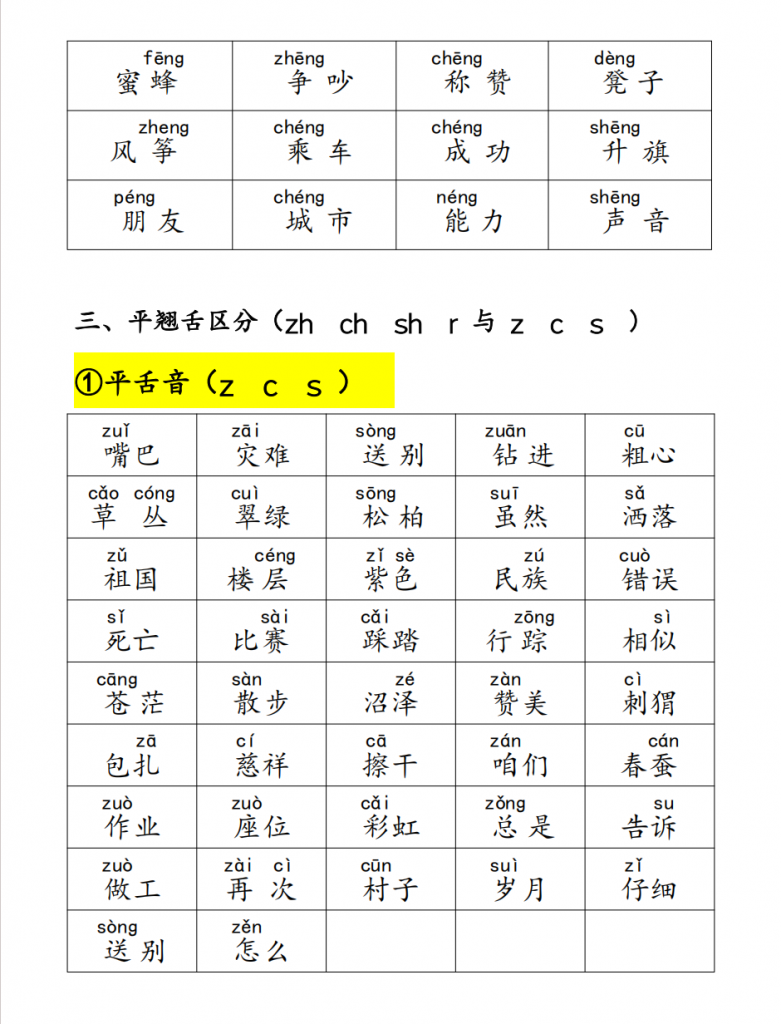 图片[3]-25年二上语文易错字音（晨读+专项练习）含答案28页.pdf-中小学科教辅资料