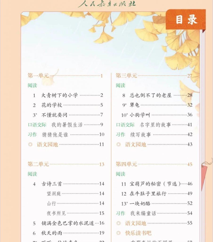 图片[1]-三年级（上）语文课堂笔记.pdf-中小学科教辅资料